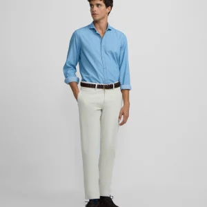 Pantalon chino casual piedra