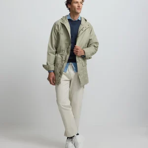 Parka garment dye verde