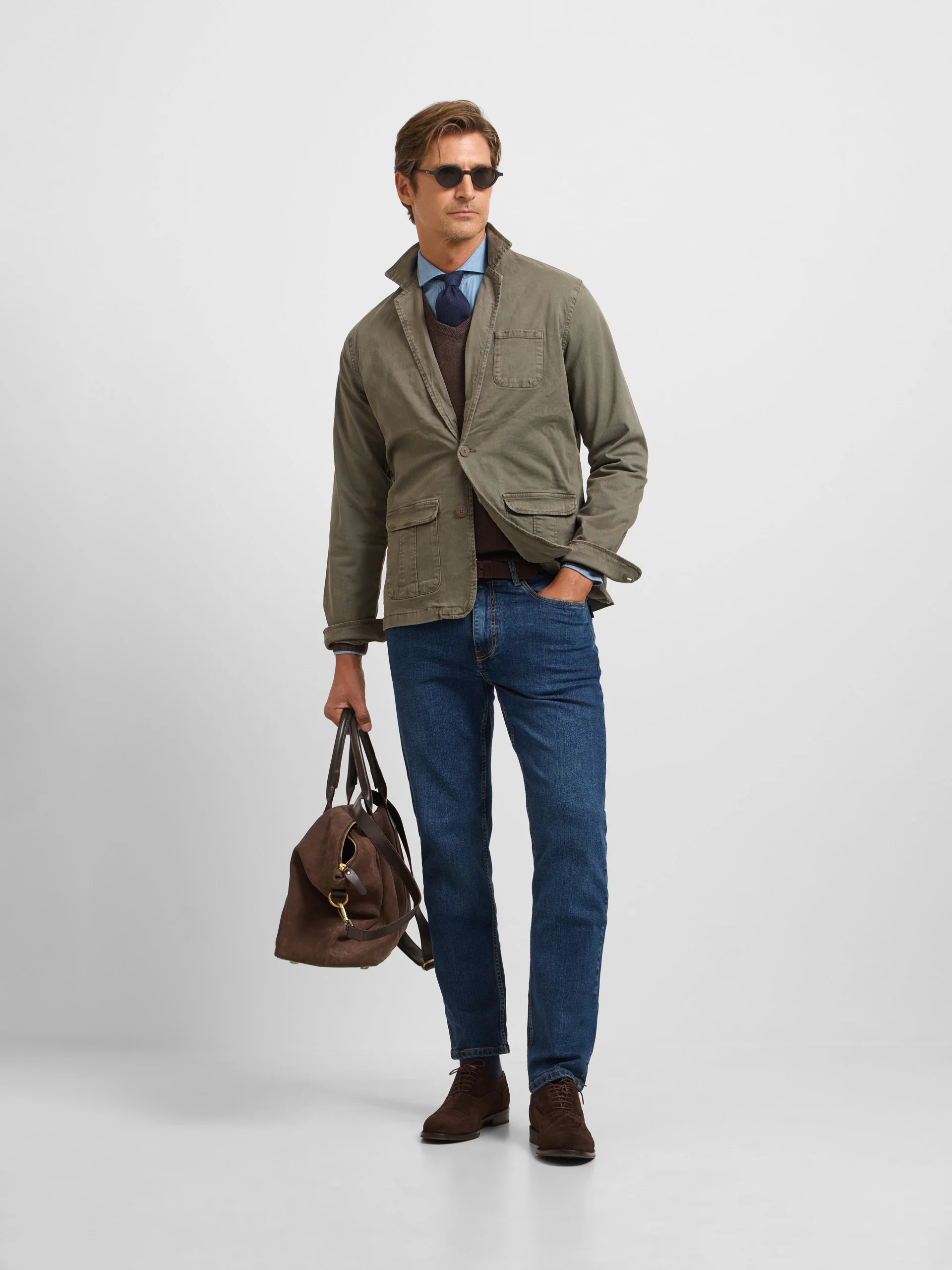 Semiblazer casual gris medio - Imagen 8