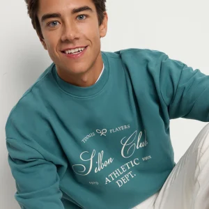 Sudadera special fit silbon club petroleo