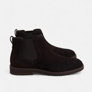 Bota chelsea serraje marron