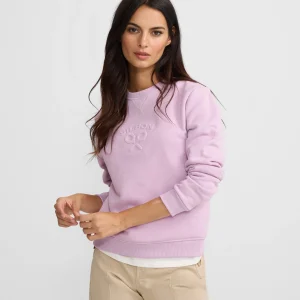 Sudadera woman silbon clasico malva