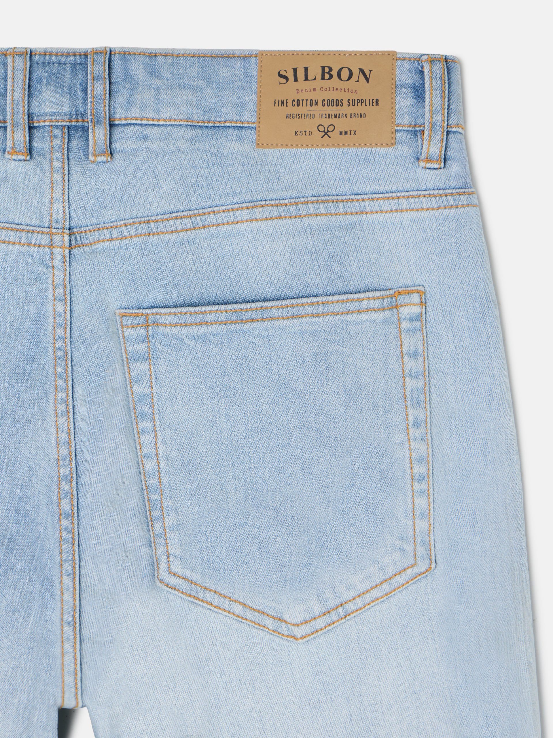 Pantalon sport denim azul claro - Imagen 9