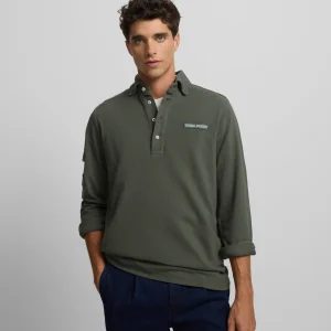 Polo military verde