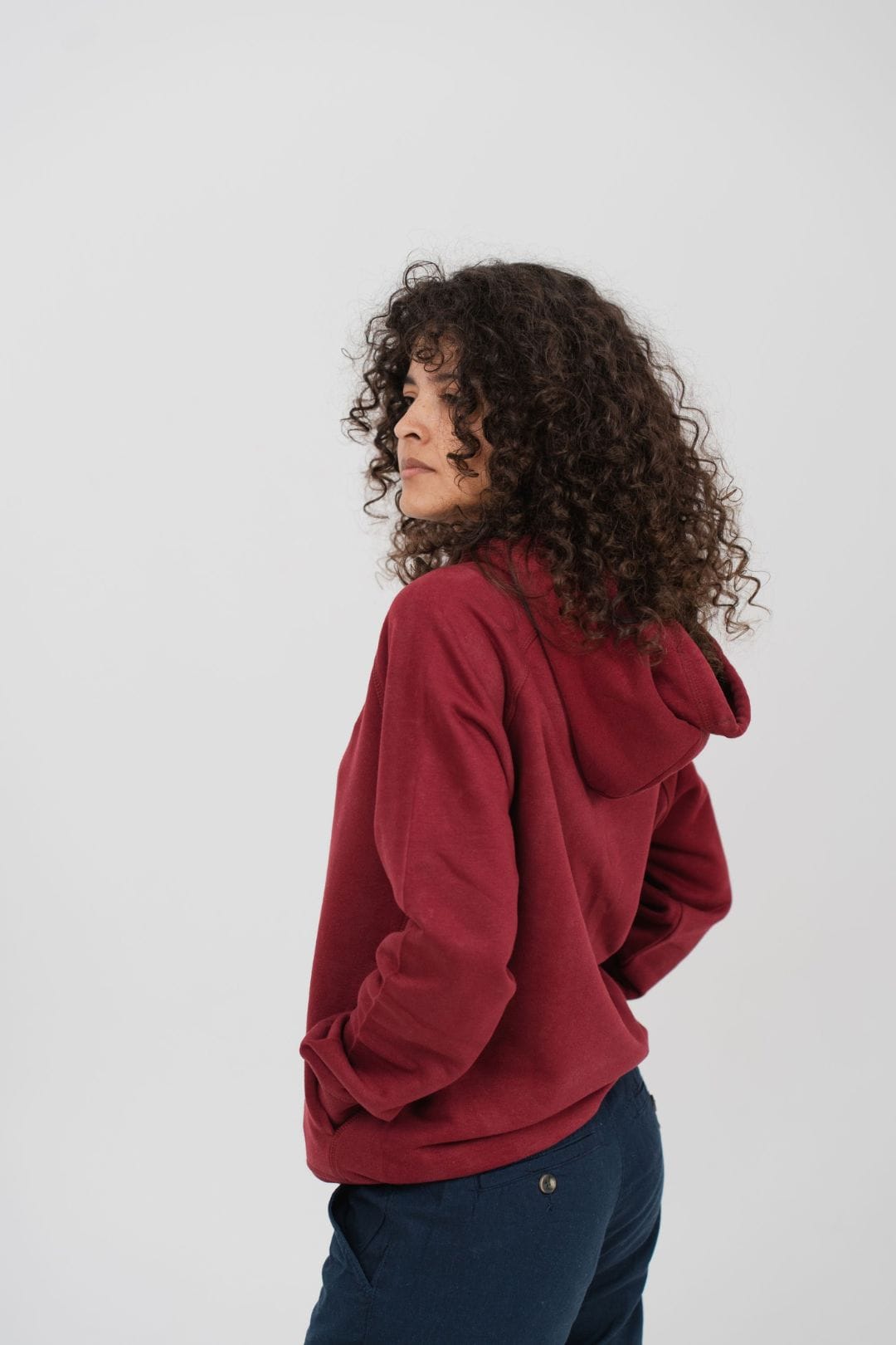 Sudadera capucha orgánica regular fit - Imagen 8