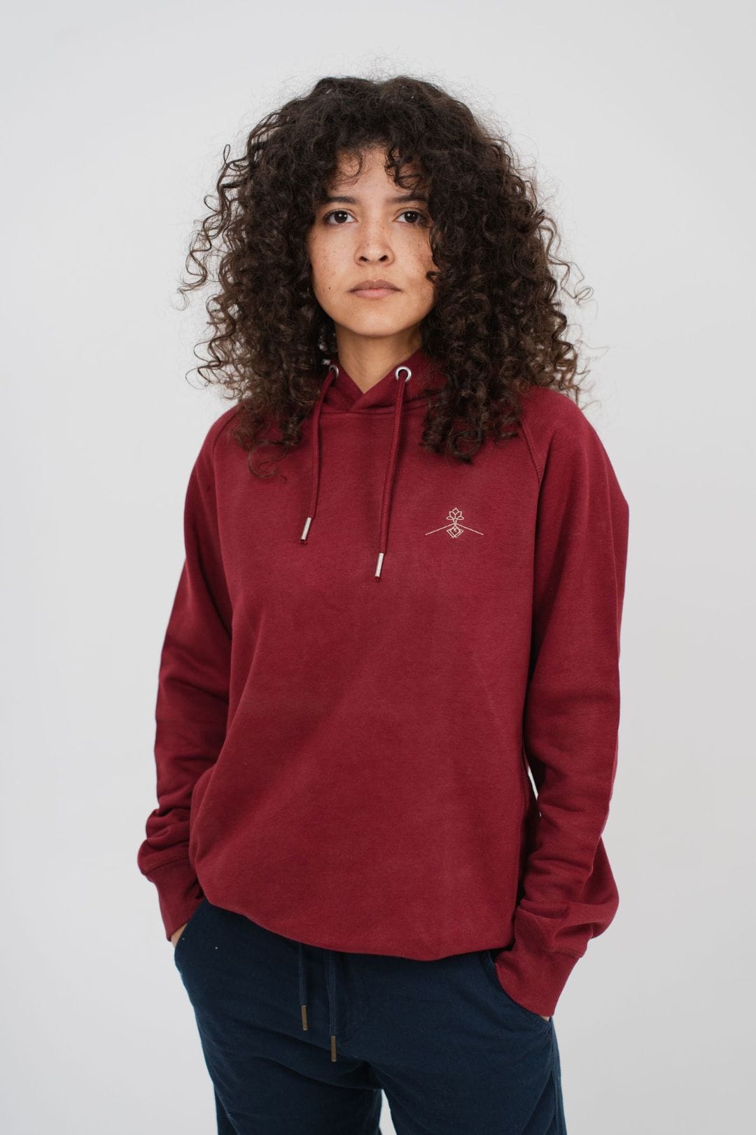 Sudadera capucha orgánica regular fit - Imagen 7