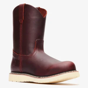 BA-142 Burgundy - Botas de Trabajo para Hombre