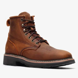 BA-671 Crazy Brown - Botas de Trabajo para Hombre