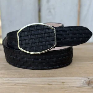 DA-2403 Negro - Cinturones Vaqueros para Hombre