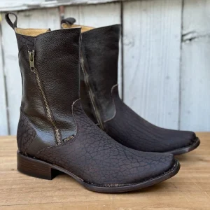 DA-Vegas Negro Cuello de Toro - Botas Vaqueras para Hombre