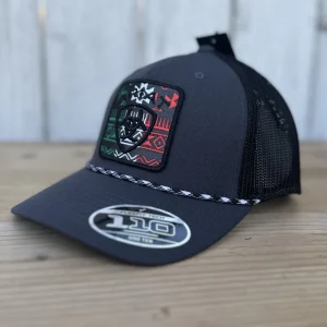 Gorra Ariat Mexico Gris Oscuro - Gorras Ariat para Hombre
