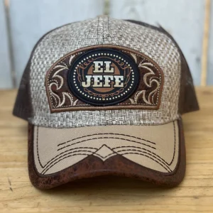 Gorra Vaquera Khaki con El Jefe