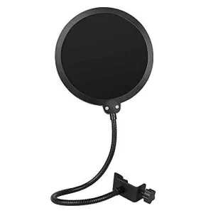 InnoGear Filtro Pop de Micrófono con Doble Capa Protector de Sonido Protector de Ventana Popfilter para Blue Yeti