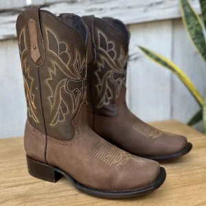JB-588 Cafe - Botas Vaqueras para Hombre