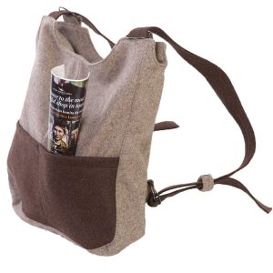 Mochila ecológica de lana de oveja