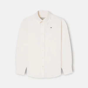 Camisa sport kids oxford amarillo