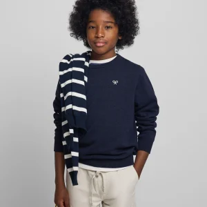 Jersey kids punto azul marino