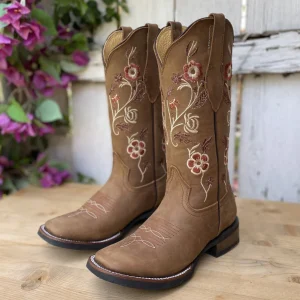 SB-Hanna Cafe - Botas Vaqueras para Mujer