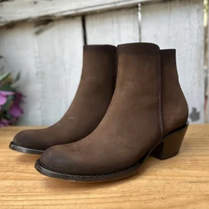 SB-Monica Cafe - Botines Vaqueros para Mujer
