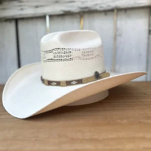 Sombrero Vaquero Bangora Mustang con Toquilla Tan para Hombre