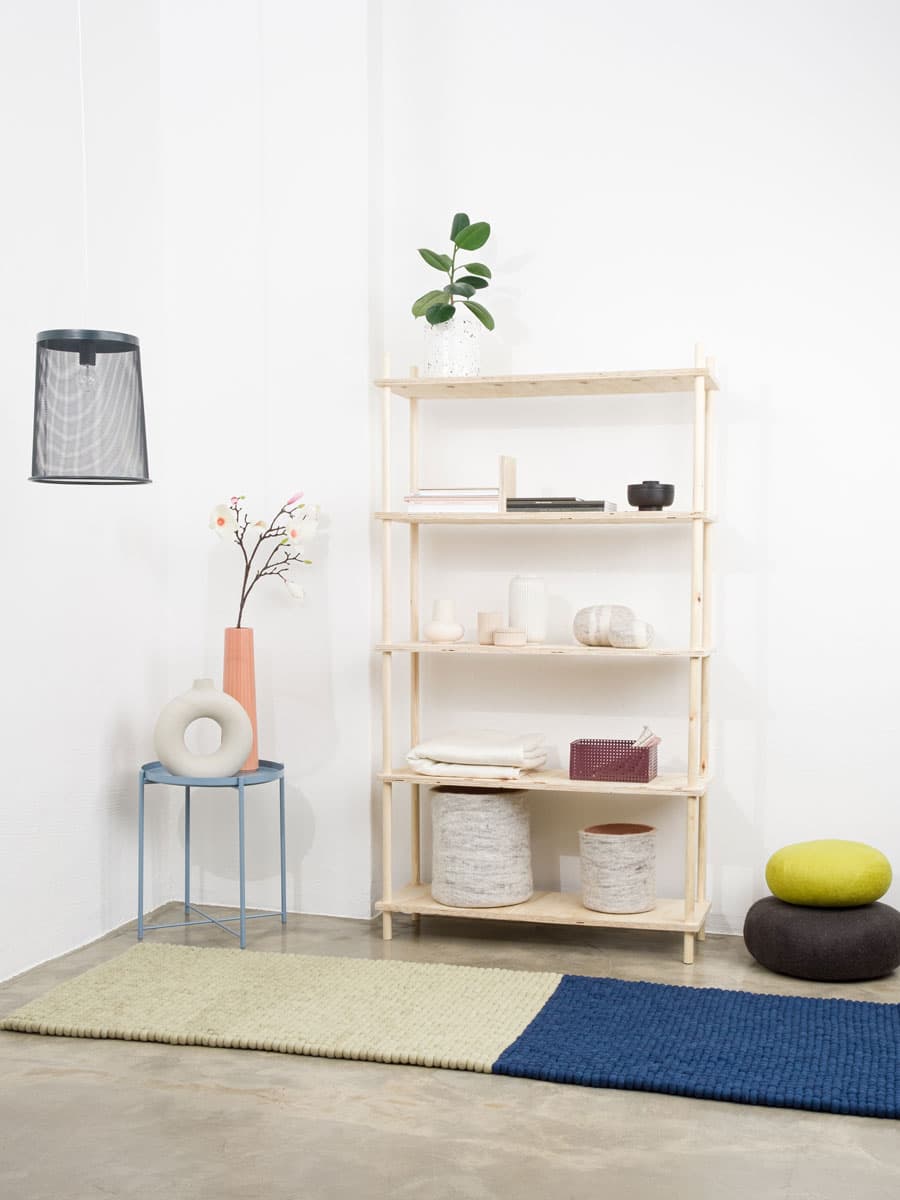 Alfombra bicolor rectangular - Imagen 7