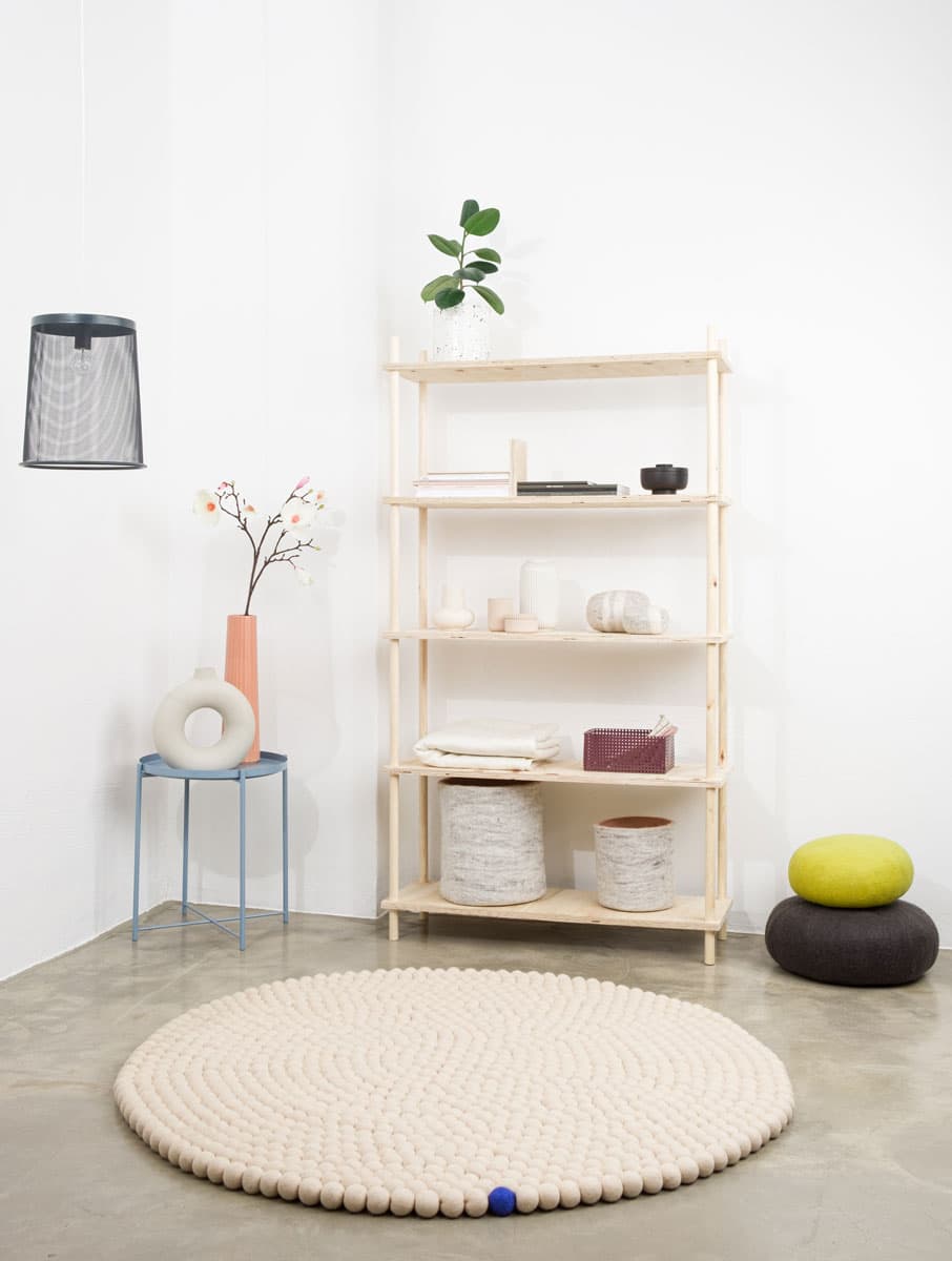 Alfombra circular con punto - Imagen 8