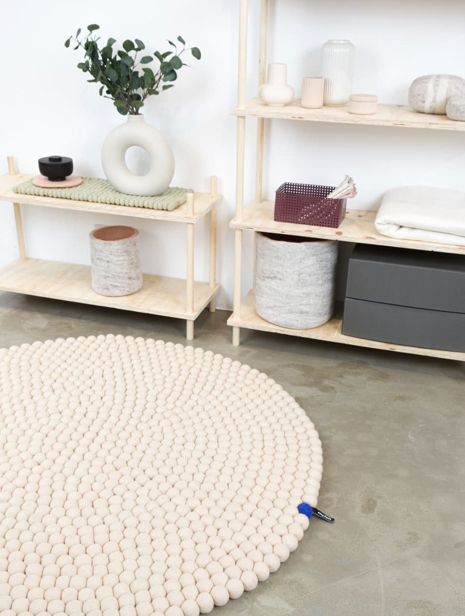 Alfombra circular con punto - Imagen 7