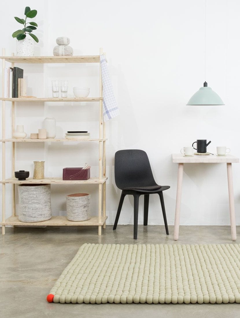 Alfombra salón con punto rectangular