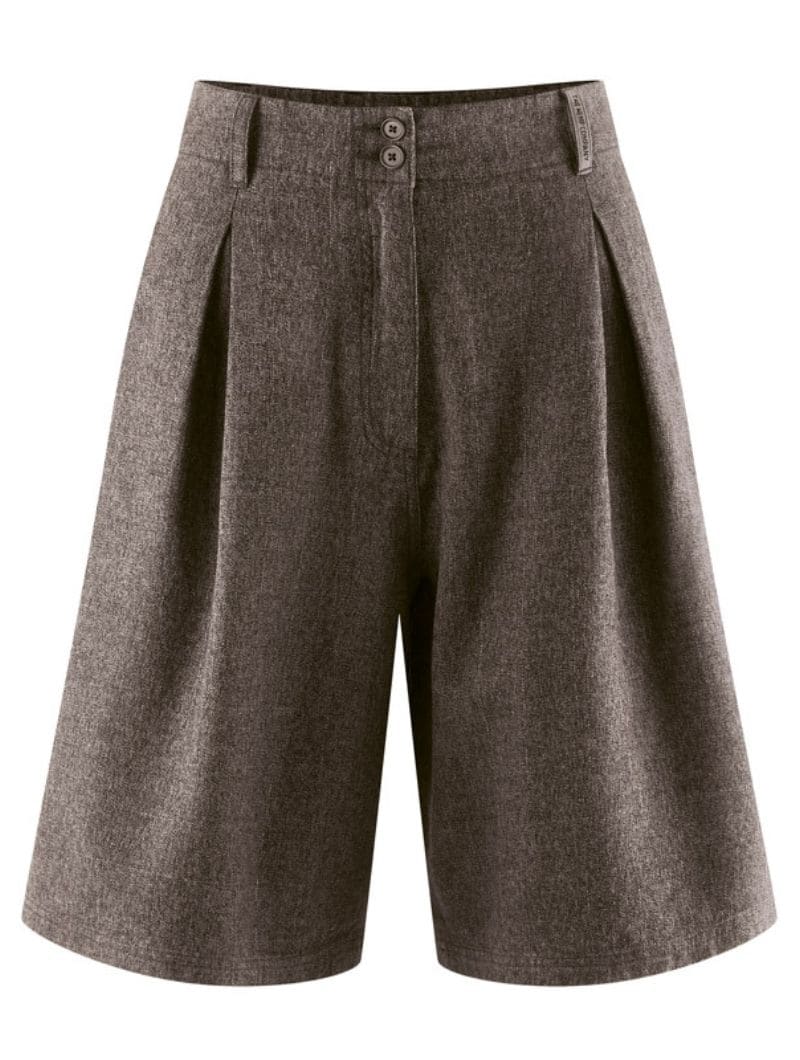 Bermudas oversize mujer de sarga ecológica - Imagen 5