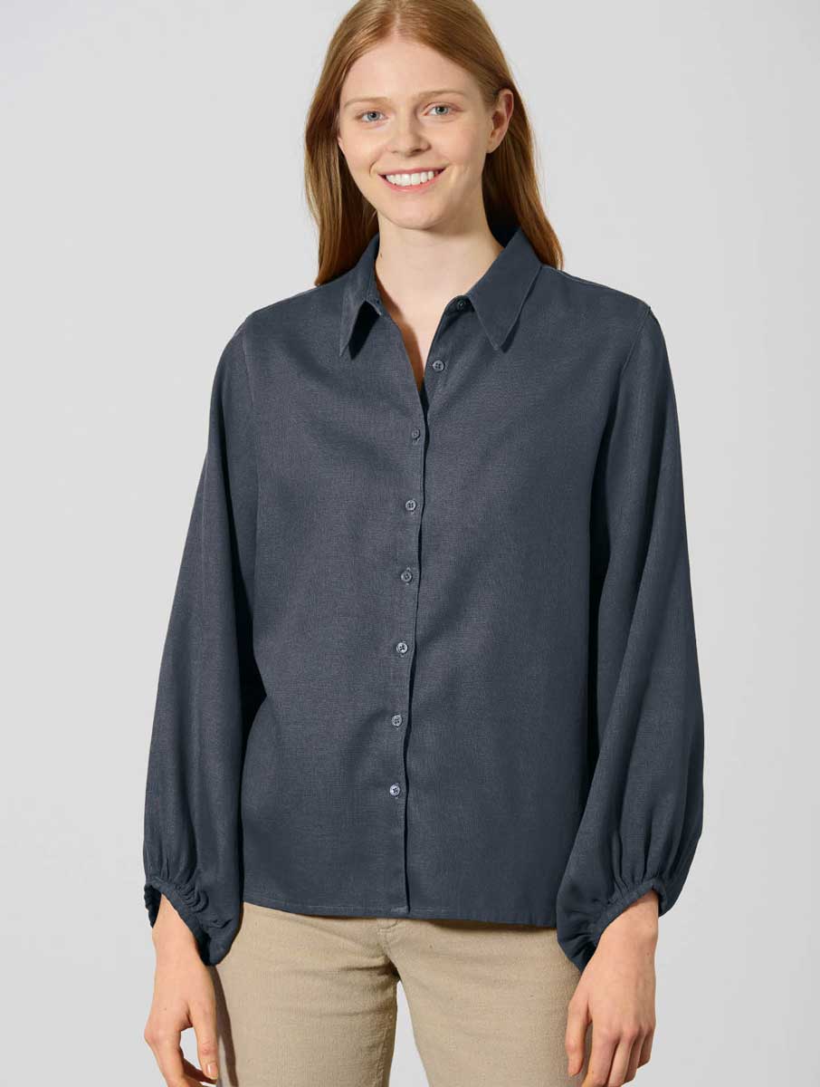 Blusa manga farol 100% ecológica - Imagen 5