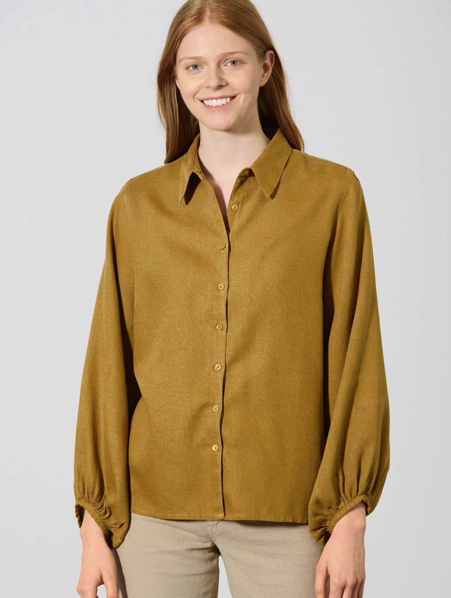 Blusa manga farol 100% ecológica - Imagen 4