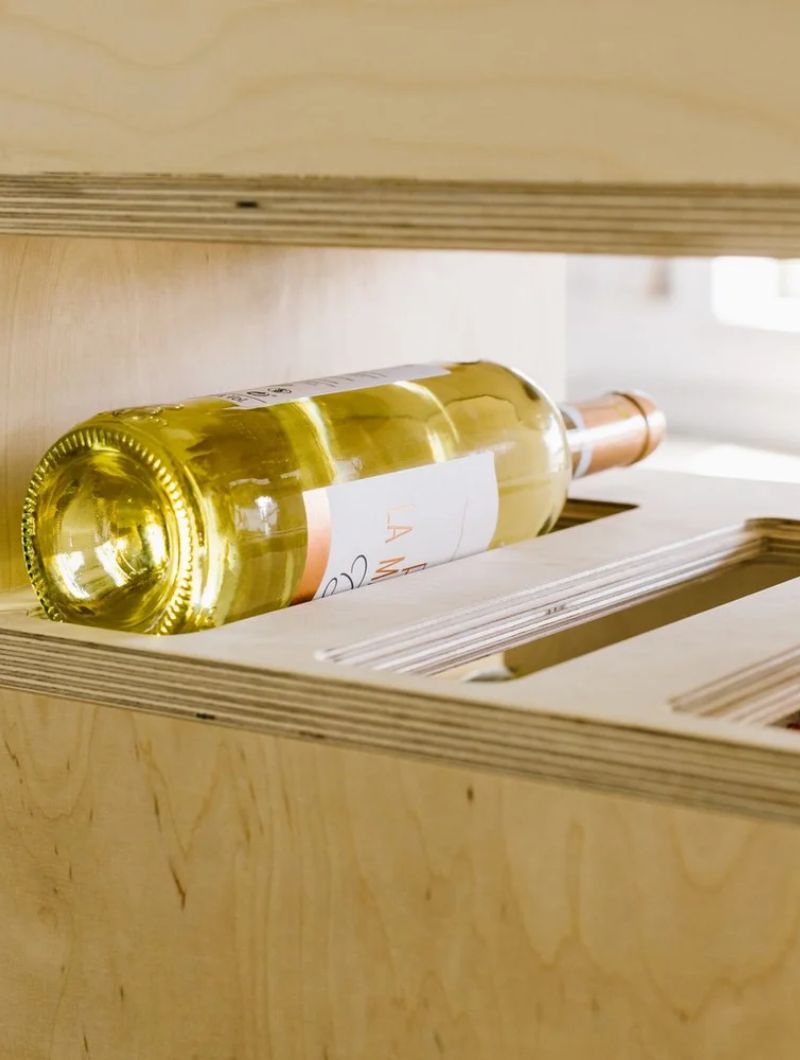 Botellero apilable de madera - Imagen 7