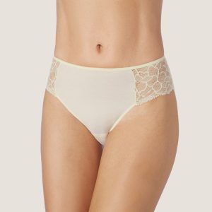 Braga alta Enara blonda lateral hilo de soja