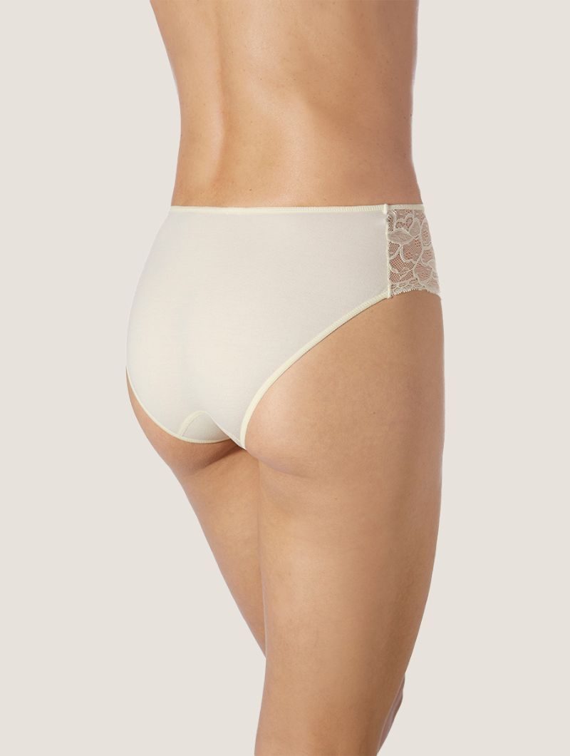 Braga clásica Enea blonda lateral hilo de soja - Imagen 5