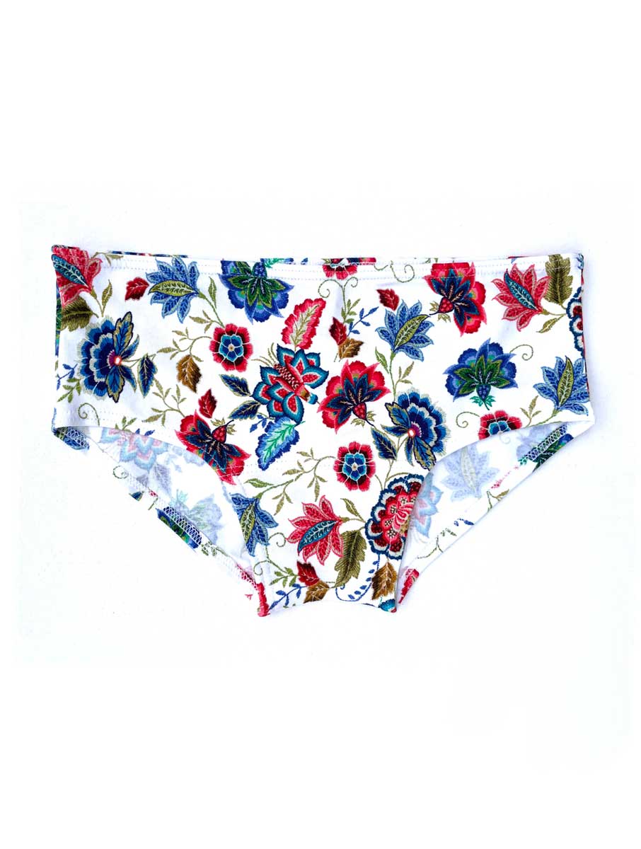 Bragas ecológicas estampado folk floral