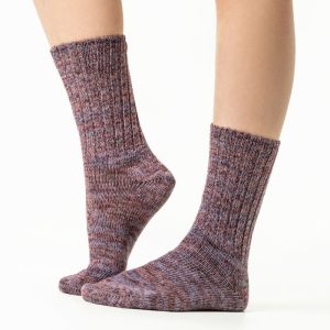 Calcetines algodón 100% orgánico de punto multicolor