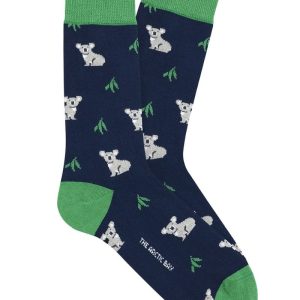 Calcetines koalas de algodón orgánico