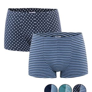 Calzoncillos deportivos de algodón orgánico. Pack de 2