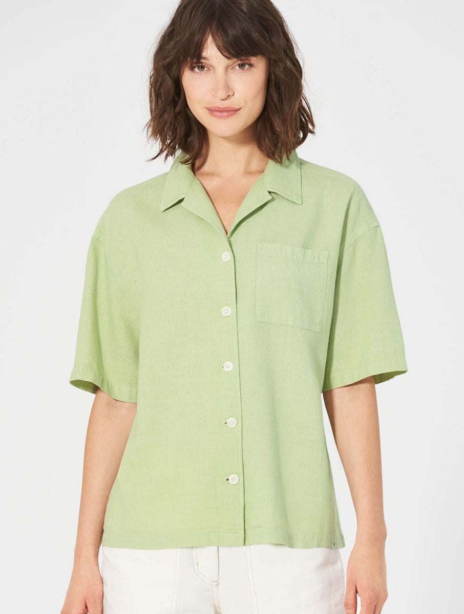 Camisa casual mujer de manga corta ecológica - Imagen 4