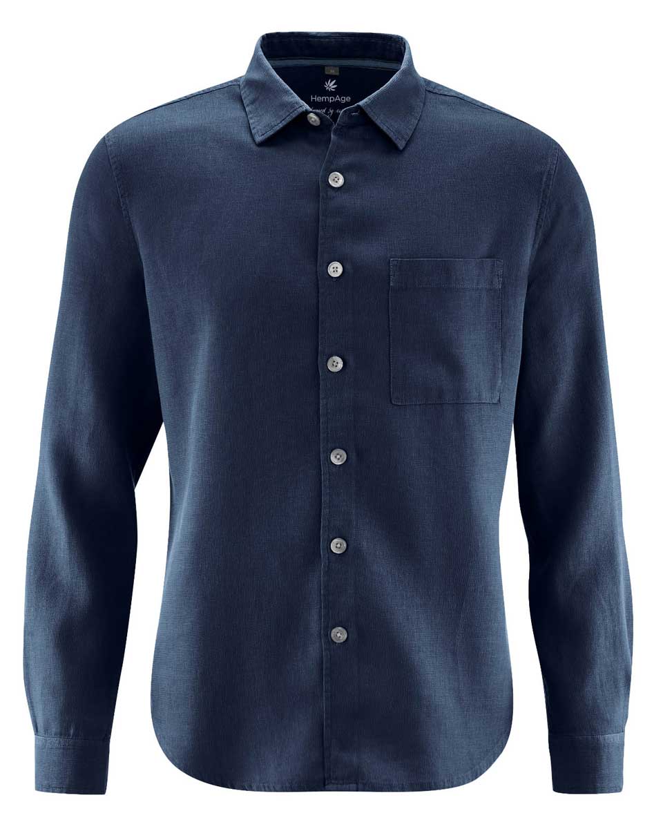 Camisa ecológica hombre de colores lisos - Imagen 5