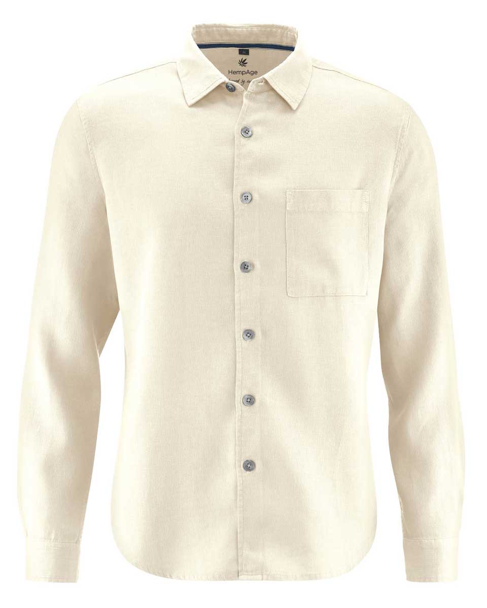 Camisa ecológica hombre de colores lisos - Imagen 6