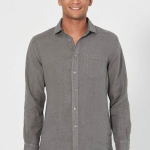 Camisa ligera 100% cáñamo para hombre