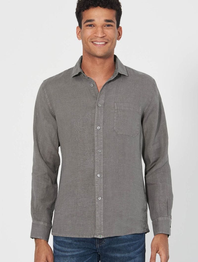 Camisa ligera 100% cáñamo para hombre - Imagen 2