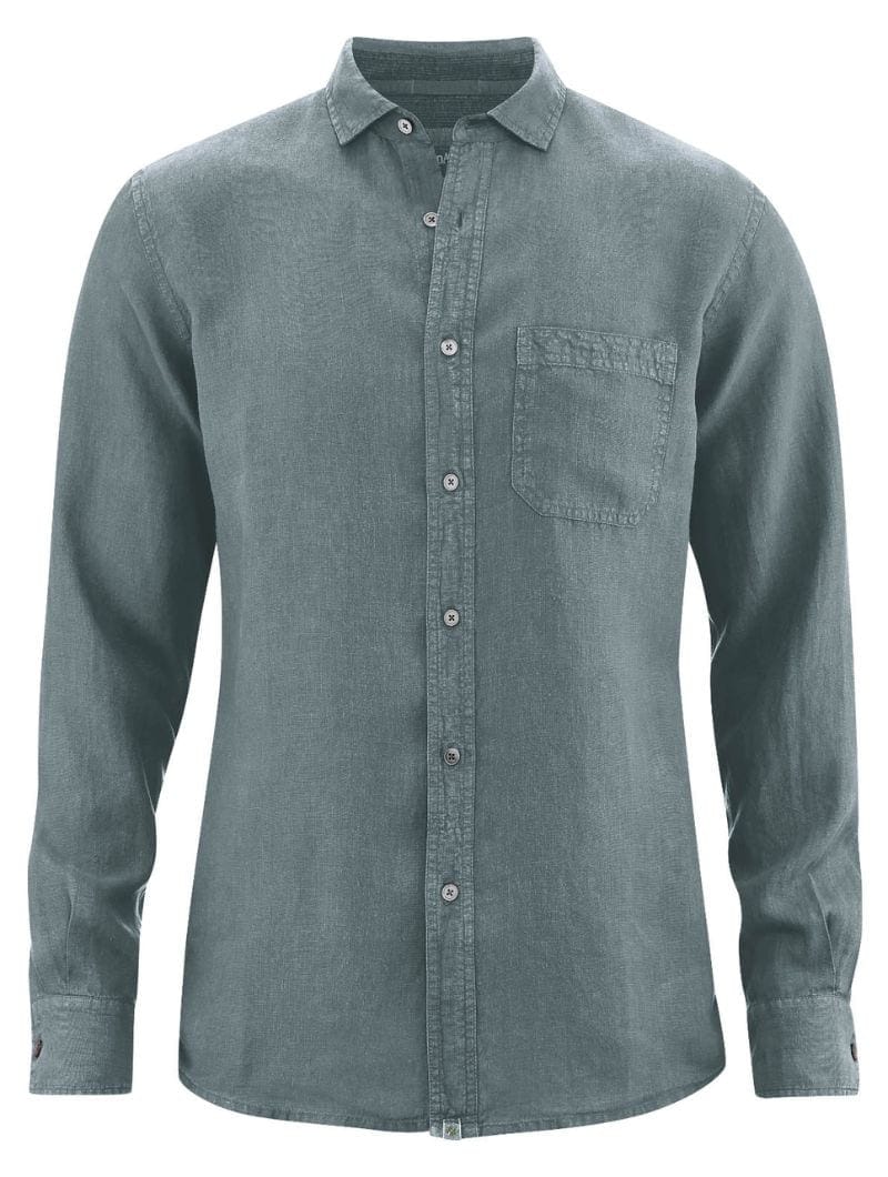 Camisa ligera 100% cáñamo para hombre - Imagen 7