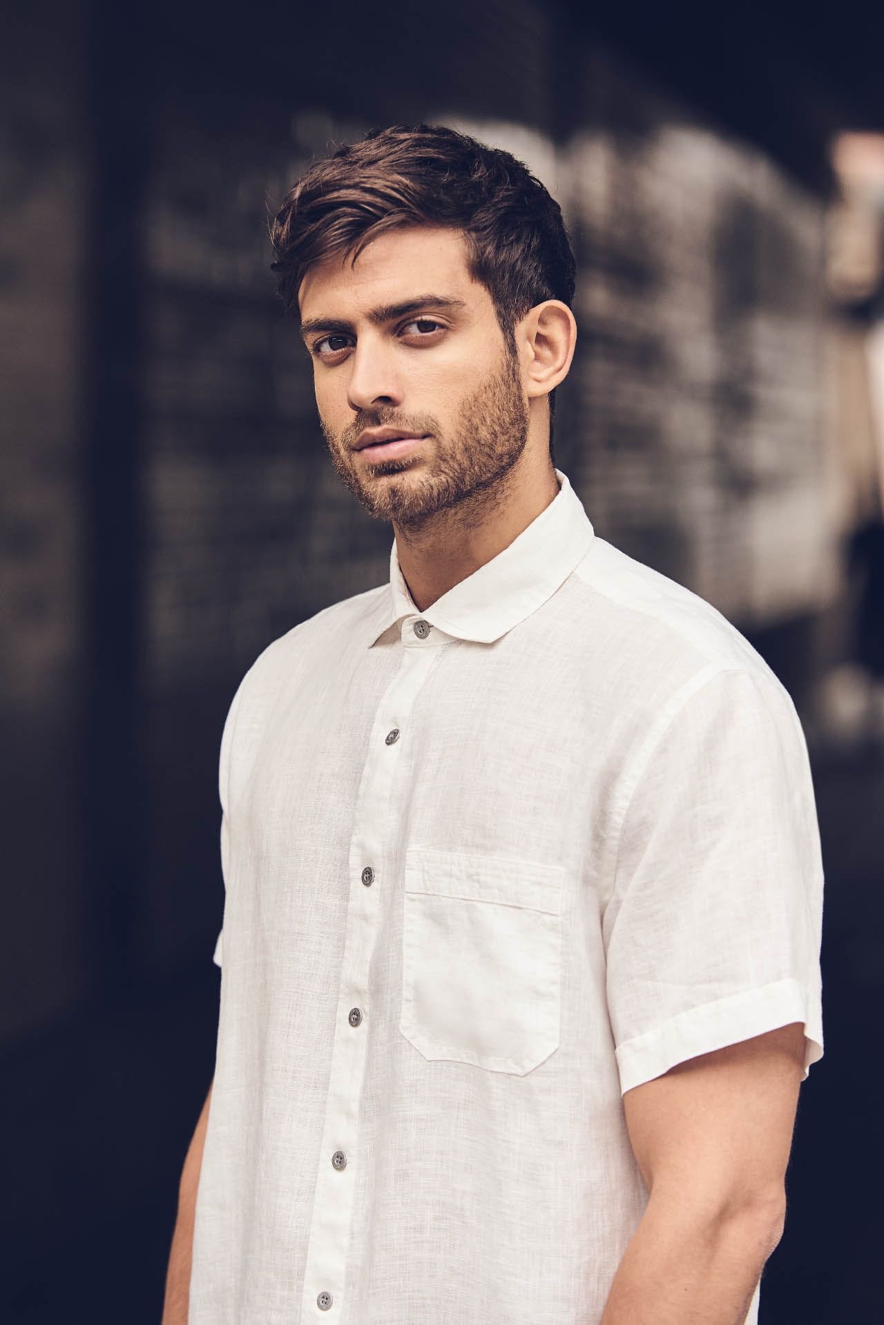 Camisa manga corta de hombre 100% cáñamo