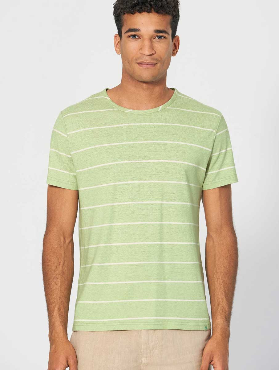 Camiseta de rayas hombre 100% ecológica - Imagen 5