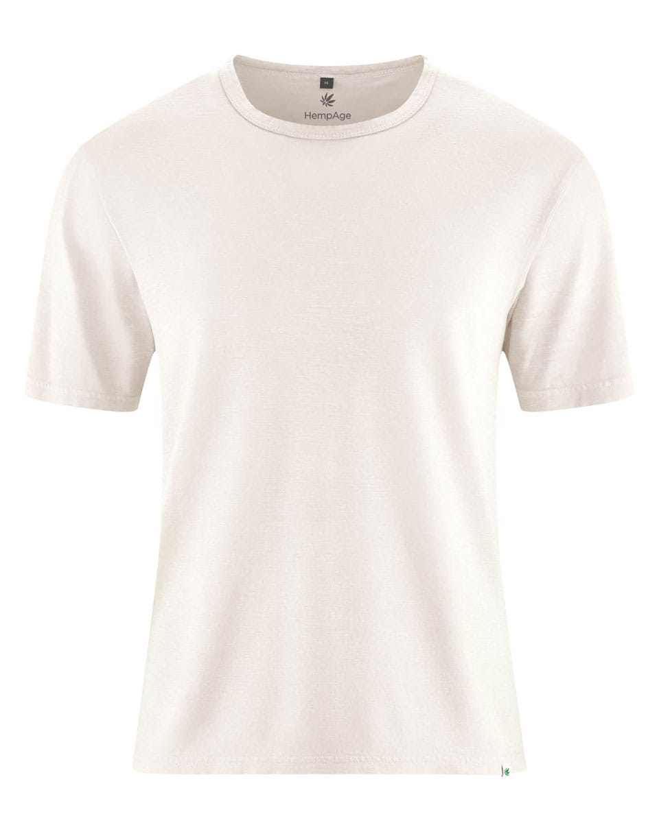 Camiseta hombre mezcla de cáñamo en tejido slub - Imagen 5