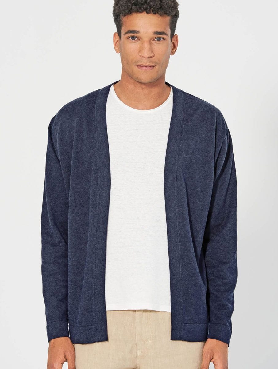 Chaqueta de punto hombre sin botones ecológica - Imagen 4