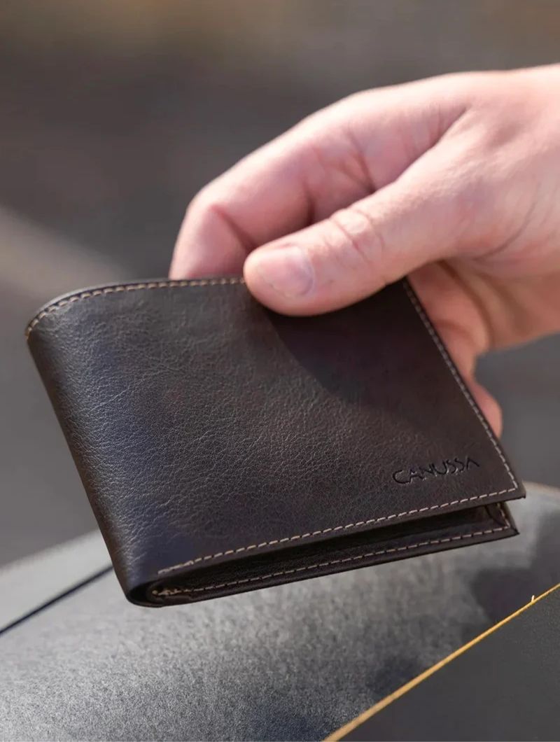 Cartera billetera de cuero vegano - Imagen 3