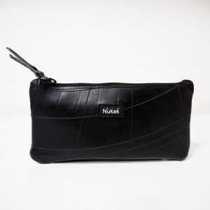 Cartera de mano de rueda de camión reciclada